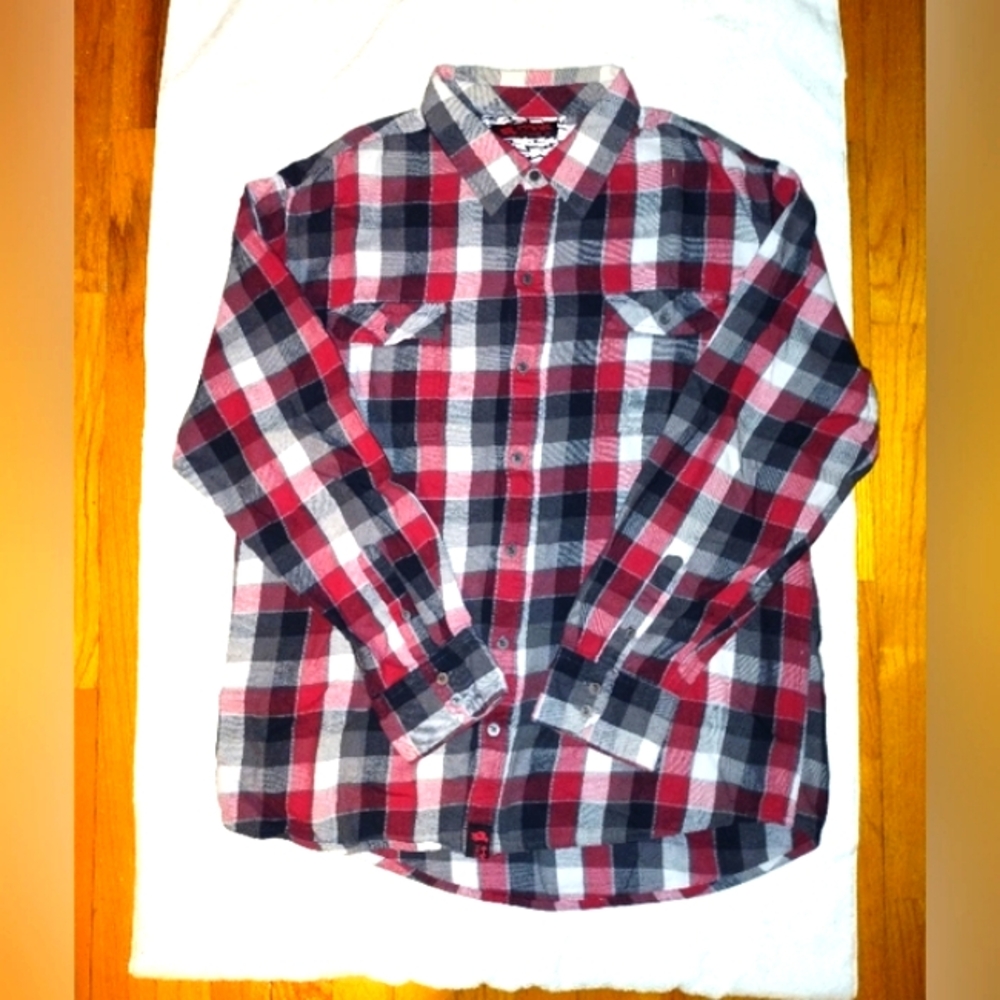 Vintage Tony Hawk Long Sleeve Button Down Shirt Men’s XL